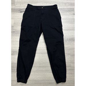 North Face Pants Womens 6 Black Chino Elastic Ankle Hiking Outdoor Utility
